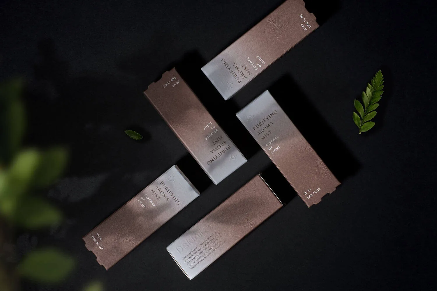 喜來芝 荷光淨化噴霧禮盒組 包裝設計