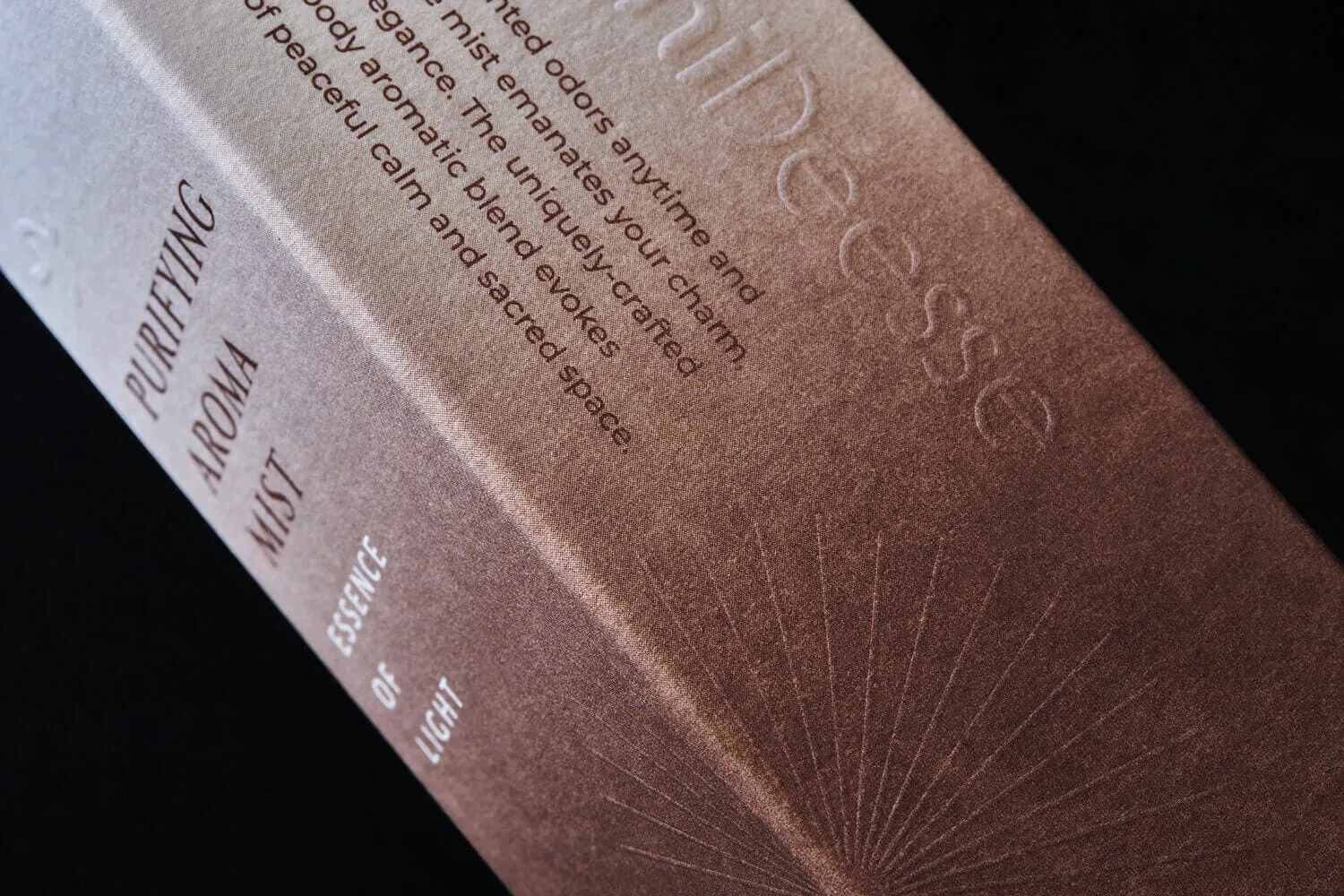 喜來芝 荷光淨化噴霧禮盒組 包裝設計