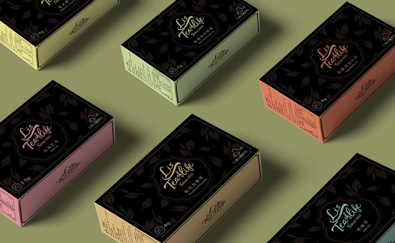 Lis生活茶品牌形象視覺設計