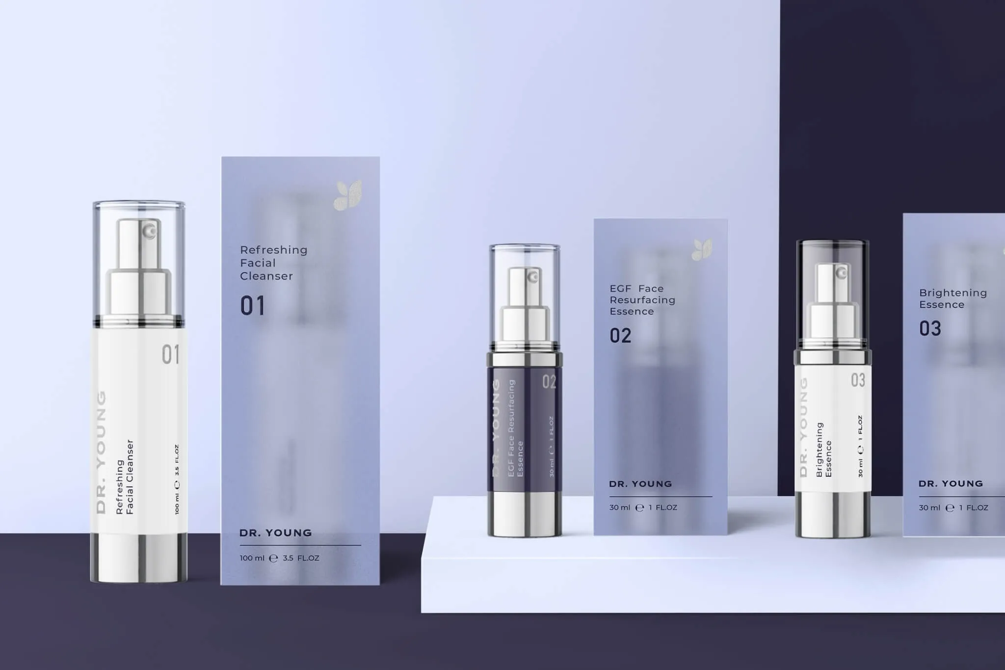 Dr. Young 保養品包裝設計
