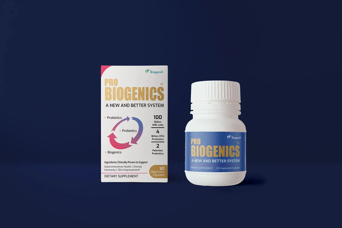 PROBIOGENICS 保健食品包裝設計
