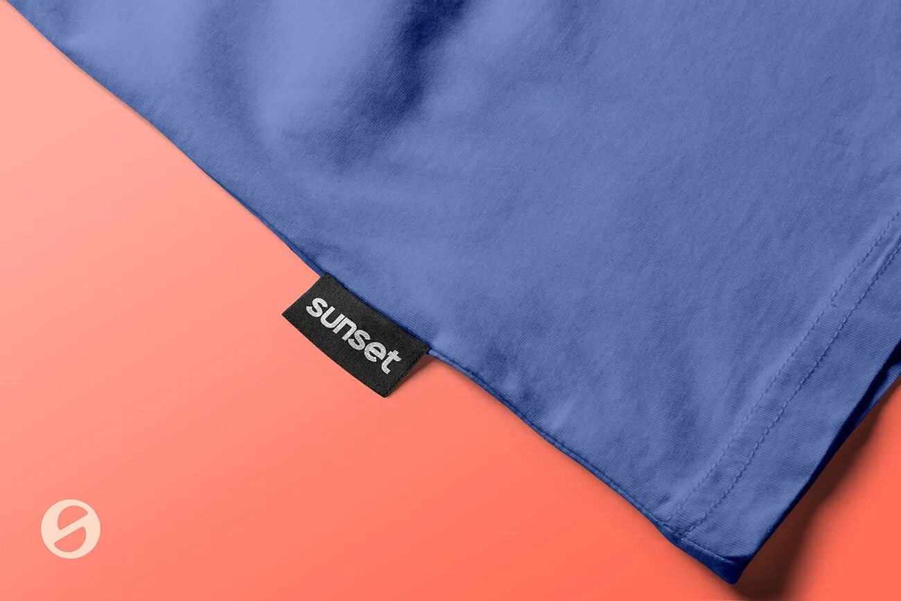 日落 SUNSET  衣標設計