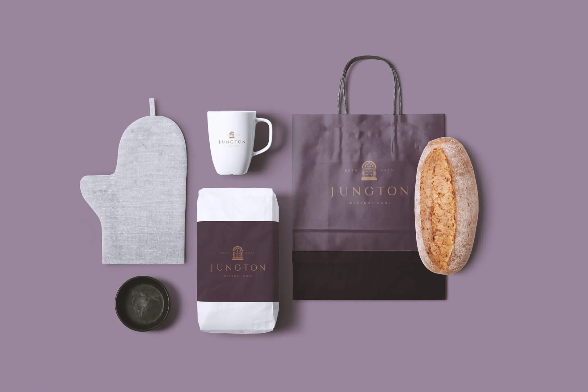 約頓國際 JUNGTON Logo設計應用