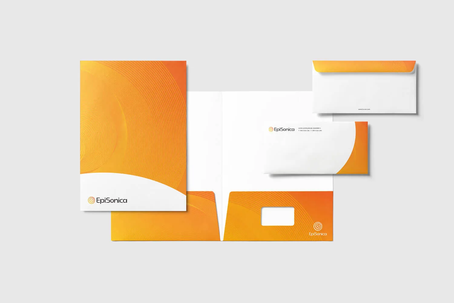 振磬科技 企業形象識別應用設計示意