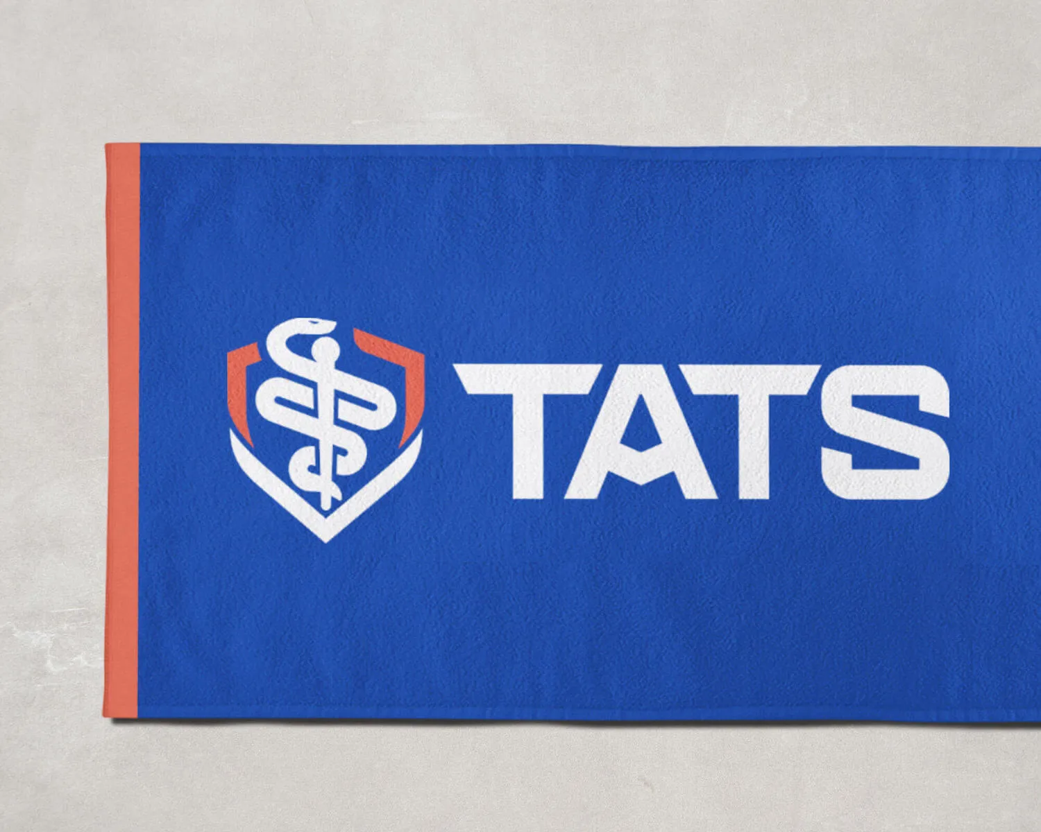 台灣運動傷害防護學會 運動毛巾設計