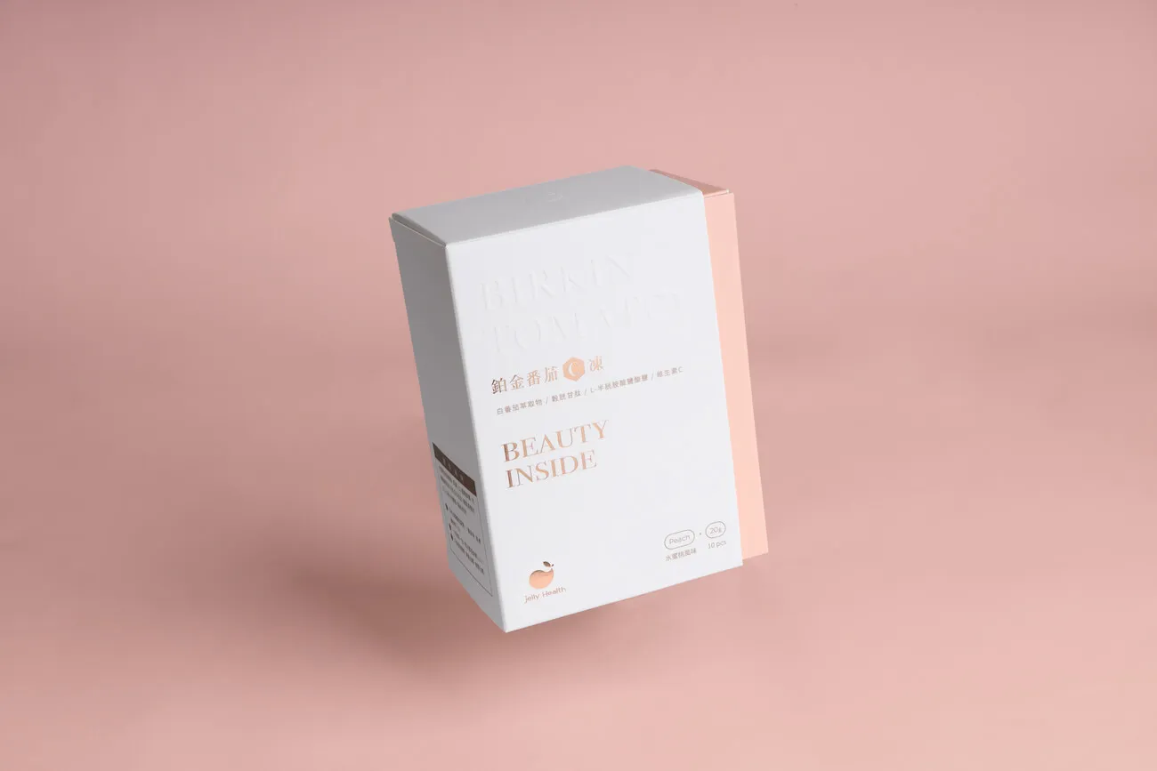 Jelly Health 鉑金蕃茄包裝設計