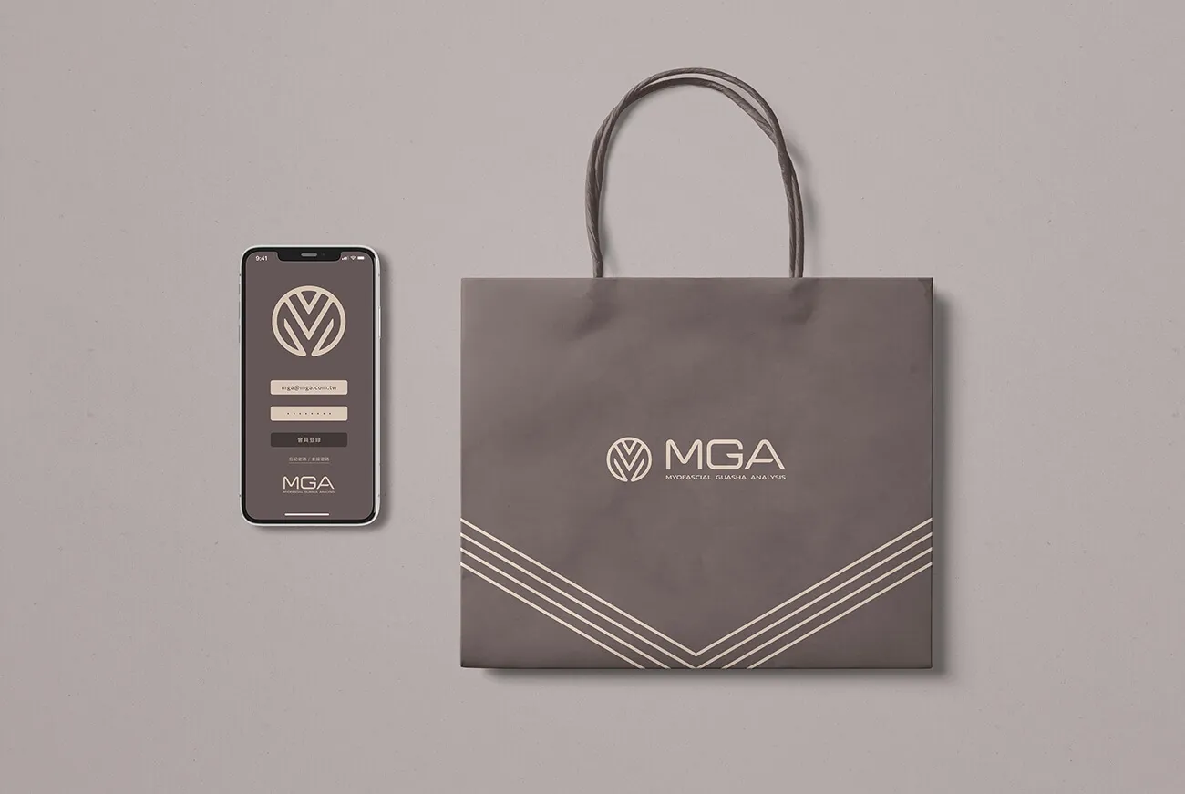 MGA UI設計、提袋設計