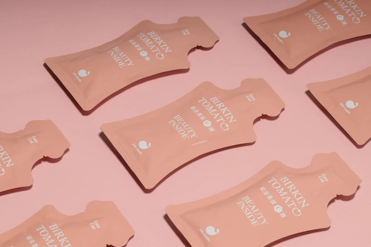 Jelly Health 鉑金蕃茄包裝設計