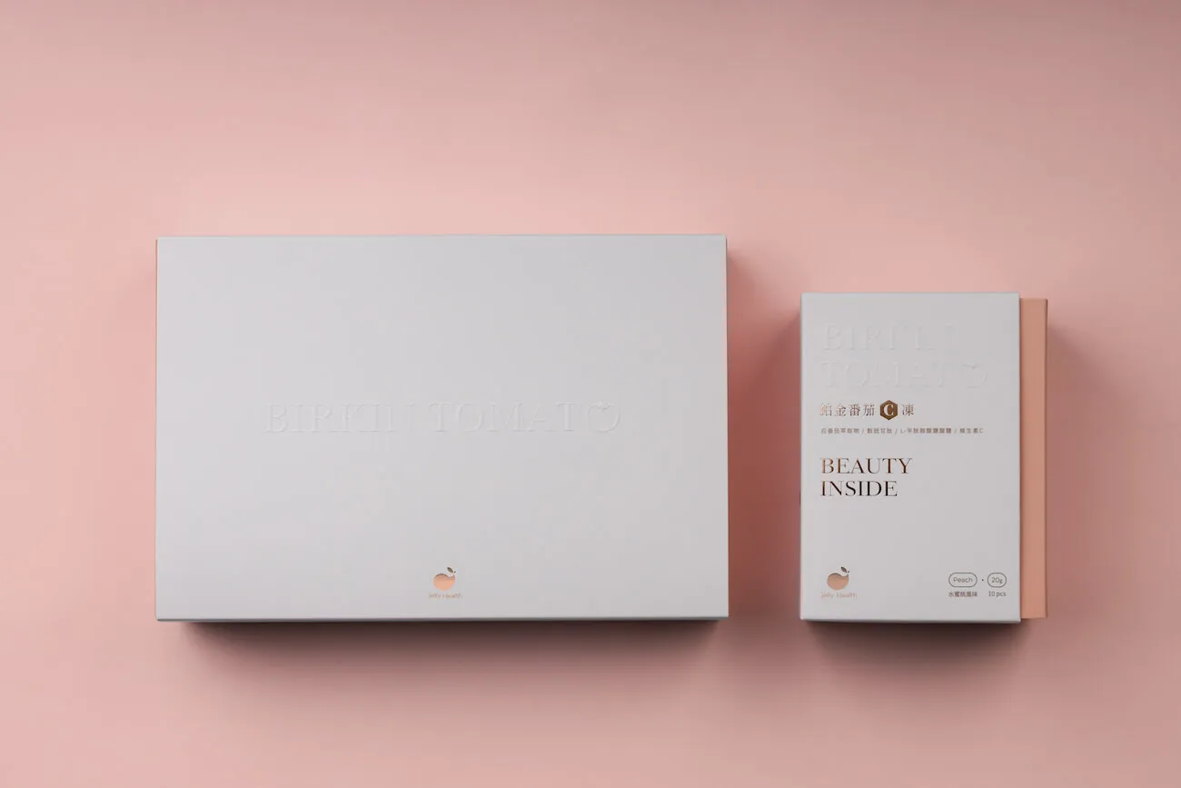 Jelly Health 鉑金蕃茄包裝設計