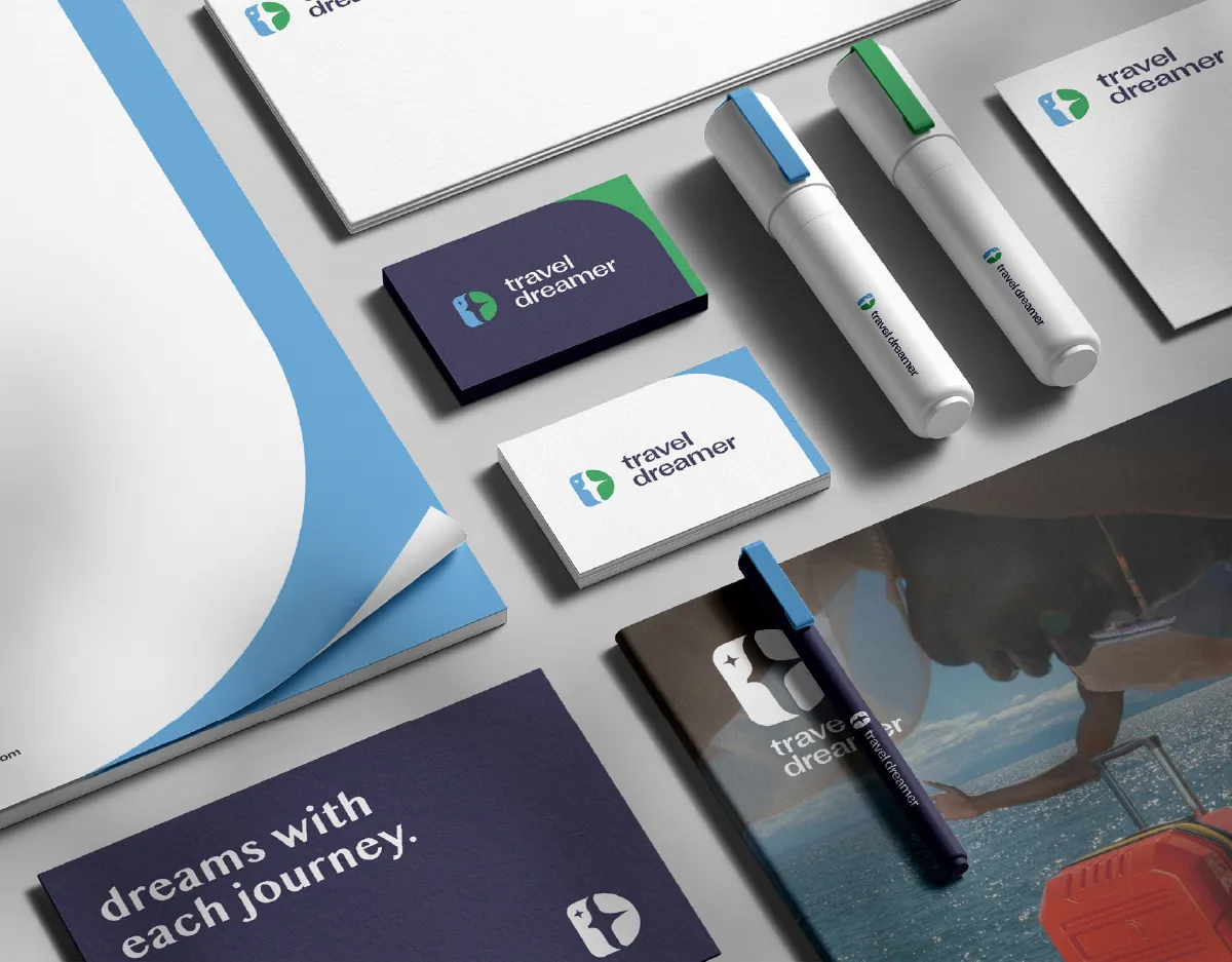 TravelDreamer品牌識別設計
